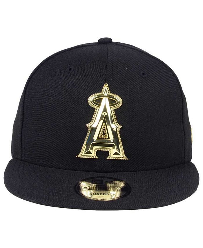 New Era Los Angeles Angels of Anaheim Gold and Ice 9FIFTY Snapback Cap ...