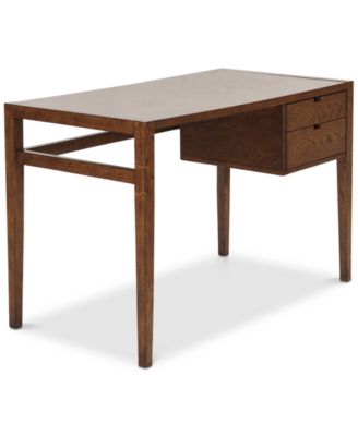 Furniture Scandi 2-Drawer Desk, Quick Ship