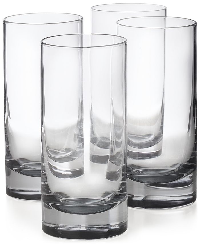 Luxury Solid Color Highball Glass Cups with Spiral Pattern Design for water  service