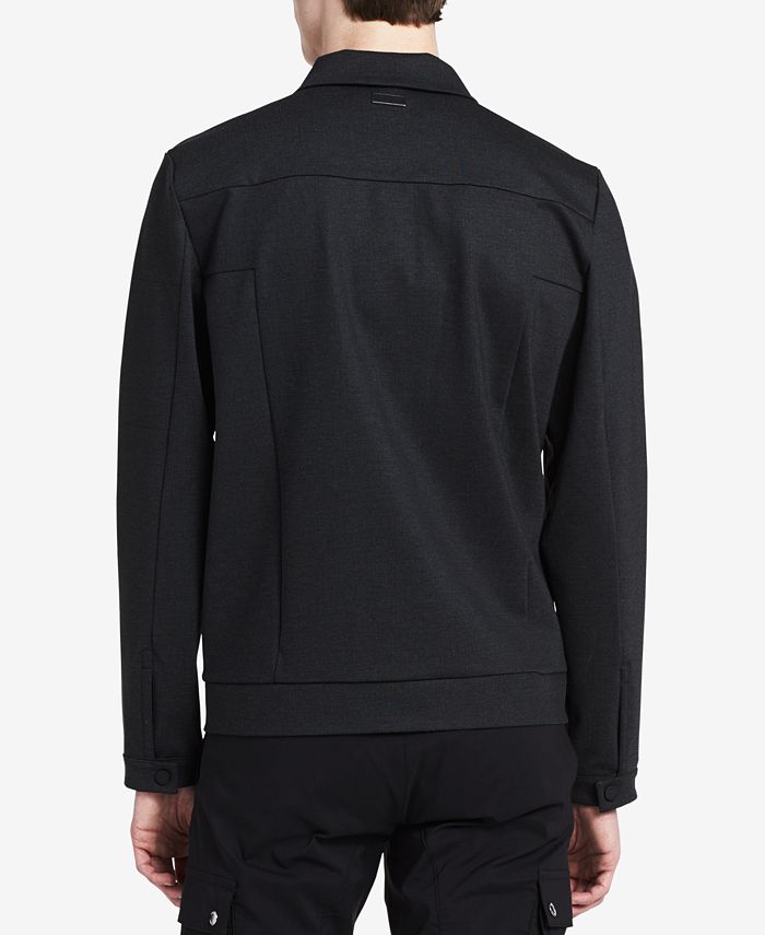 Calvin Klein Men's SlimFit Premium Knit Trucker Jacket Macy's