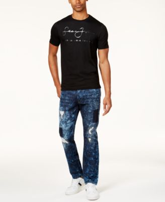 Sean John Men's Graphic Print T-Shirt 