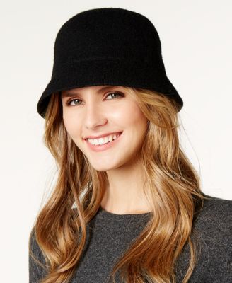 August Hats - Solid Melton Cloche