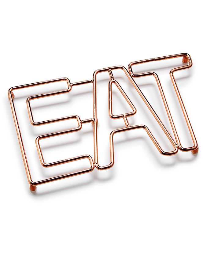 Martha Stewart Collection - Copper Eat Trivet