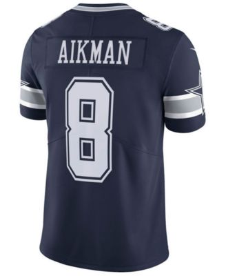 Nike Dallas Cowboys No8 Troy Aikman Olive/Camo Men's Stitched NFL Limited 2017 Salute To Service Jersey
