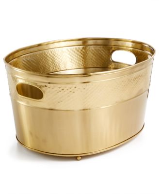 Martha Stewart Collection - Gold Beverage Tub