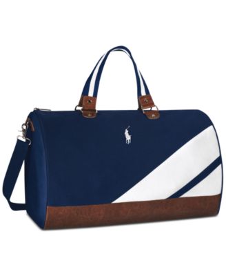 polo blue weekend bag