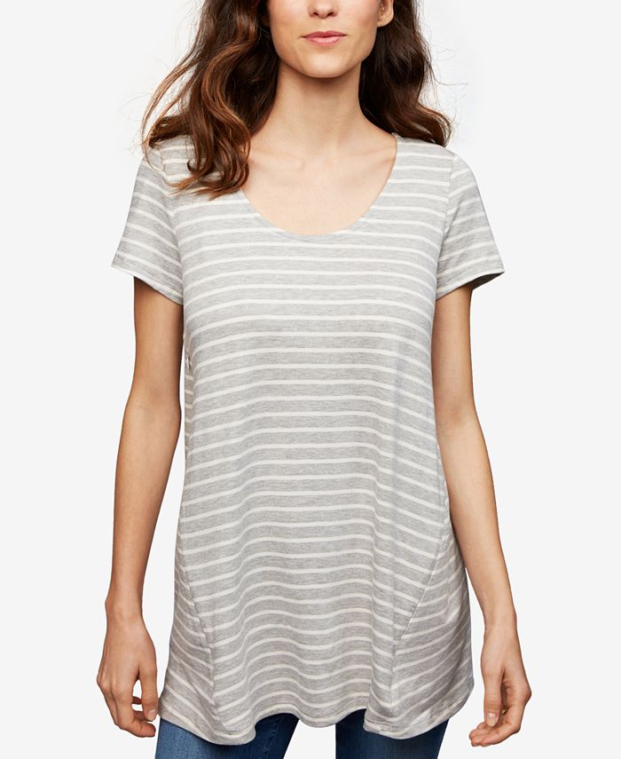 A Pea in the Pod Nursing Striped Top Macy s