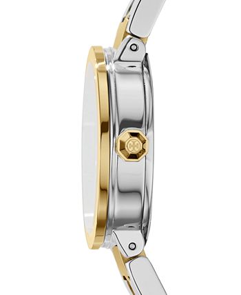 Tory Burch - Women's Reva Two-Tone Stainless Steel Bracelet Watch 28mm