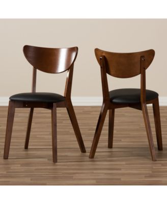 Sumner Faux Leather and Dining Chair (Set Of 2)