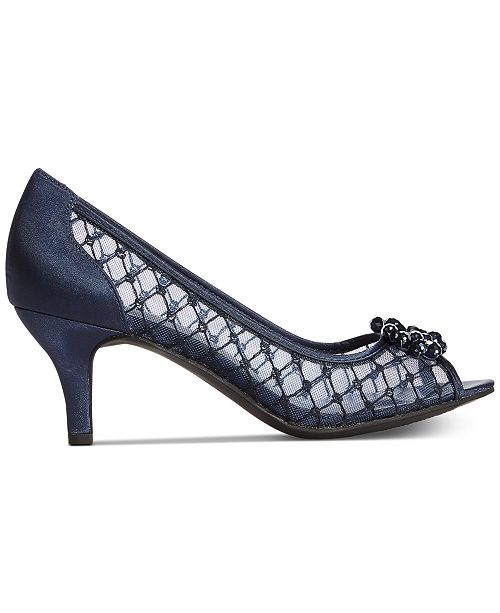Karen Scott Maralyn PeepToe Evening Pumps, Created for Macy's Pumps