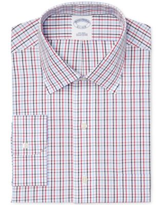 Macy's red dress fashion shirt