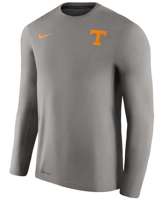 Nike Men's Tennessee Volunteers Dri-Fit Touch Longsleeve T-Shirt - Macy's