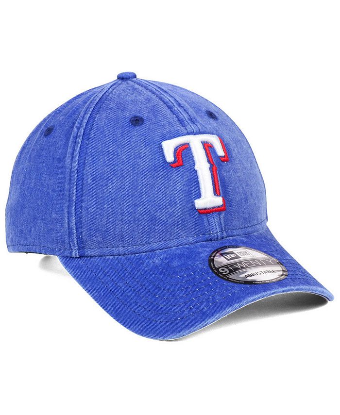 New Era Texas Rangers Italian Washed 9TWENTY Cap - Macy's