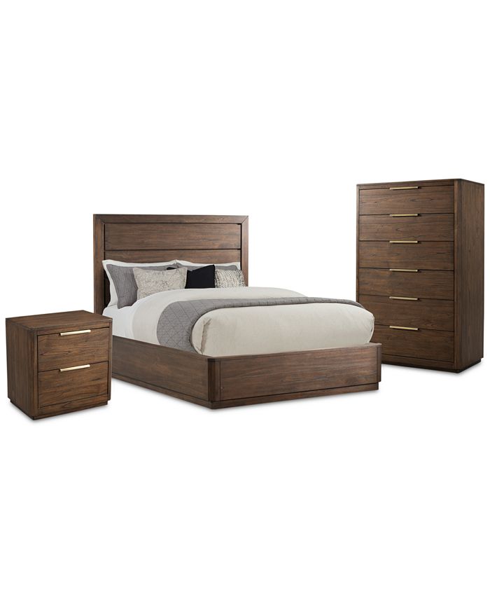 Furniture Bromley Bedroom Furniture, 3Pc. Set (California King