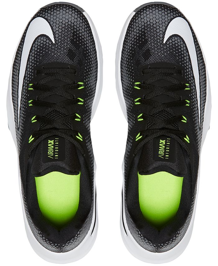 Nike Men's Air Max Infuriate Basketball Sneakers from Finish Line Macy's