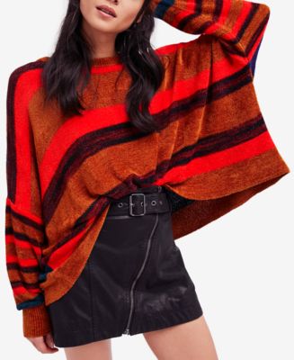 Free People All About You Striped Sweater - Sweaters  