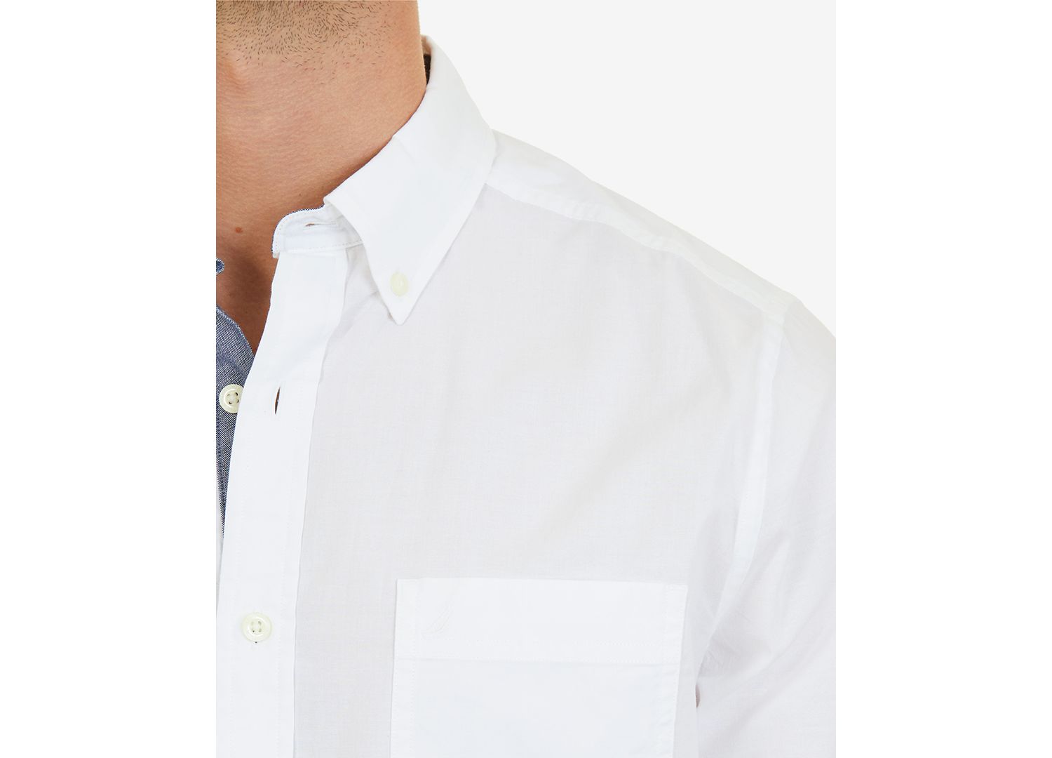 Men's Classic-Fit Stretch Solid Oxford Button-Down Shirt