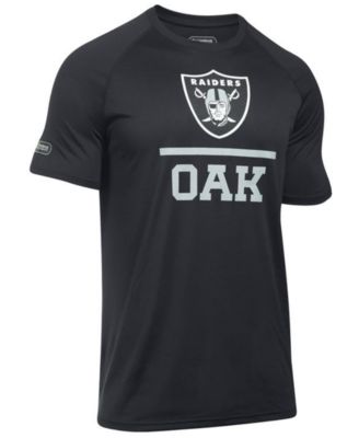 Oakland Raiders Lockup Tech T-Shirt 