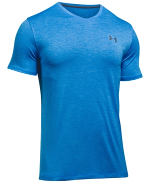 under armour men's tech v neck short sleeve t shirt