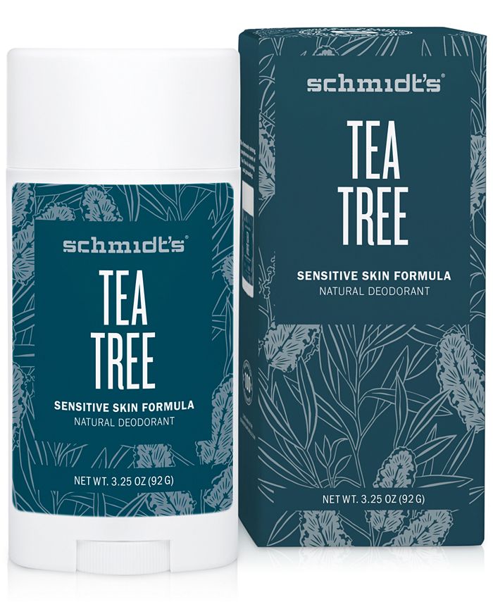 Schmidt's Deodorant Tea Tree Sensitive Skin Deodorant Stick Macy's