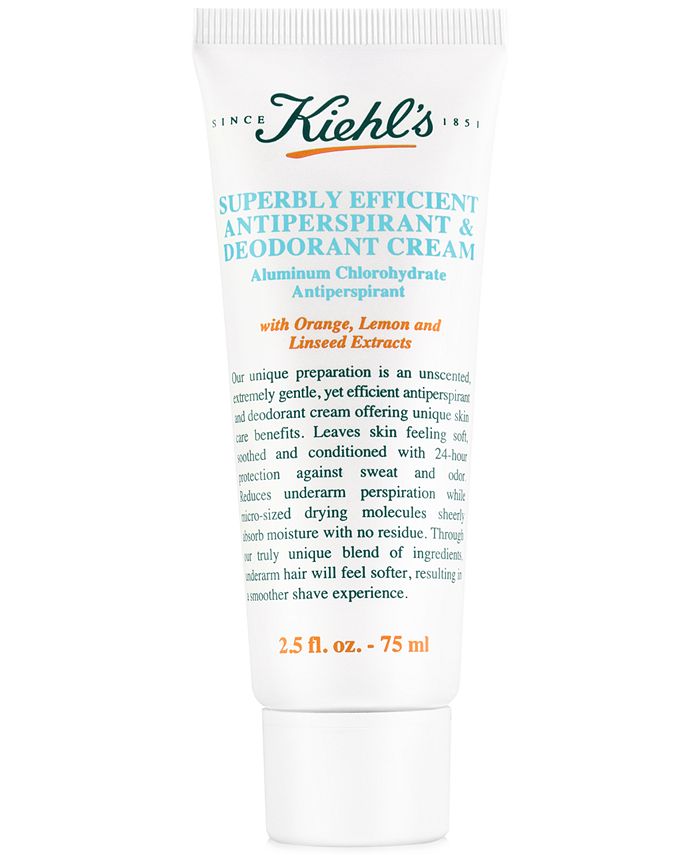 Kiehl's Since 1851 - Superbly Efficient Antiperspirant & Deodorant Cream, 2.5-oz.