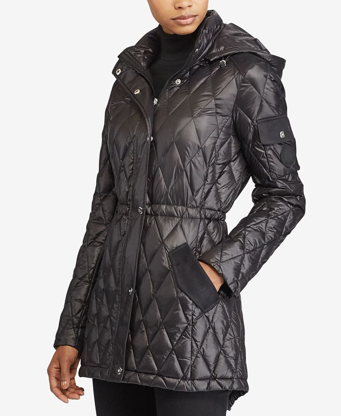 Lauren Ralph Lauren Diamond-Quilted Packable Down Jacket - Macy's