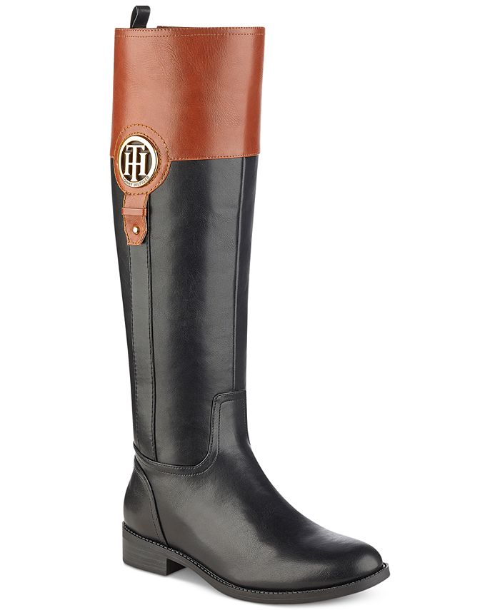 Tommy Hilfiger Ilia Riding Boots, Created for Macy's & - Boots - Shoes - Macy's