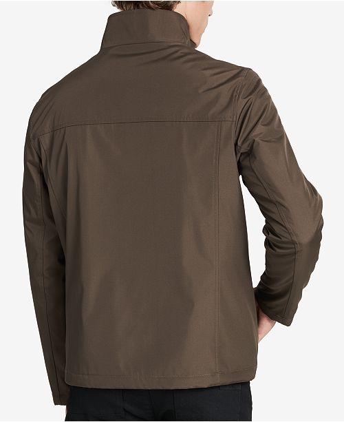 Calvin Klein Men's Lightweight StandCollar Jacket Coats & Jackets