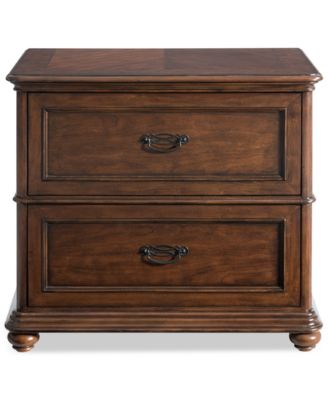 Furniture Clinton Hill Cherry Home Office Lateral File Cabinet