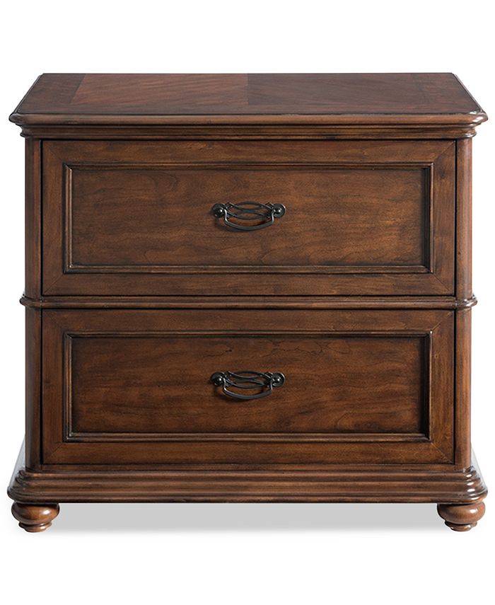Furniture Clinton Hill Cherry Home Office Lateral File Macy's