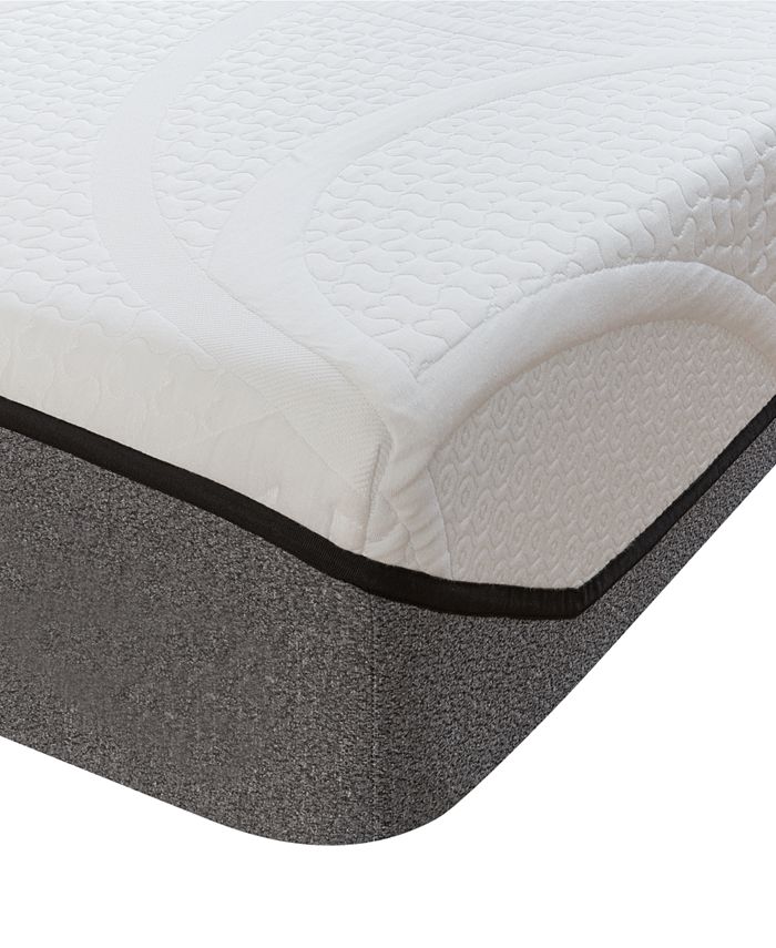 Sleep Trends Sofia 9" Plush Gel Mattress King, Mattress in a Box Macy's