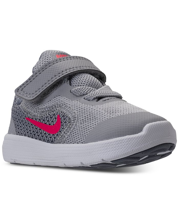 Nike Toddler Girls' Revolution 3 Running Sneakers from Finish Line - Macy's