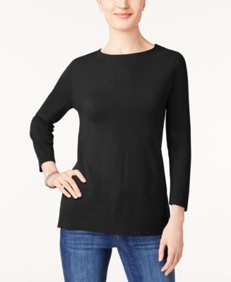 Karen Scott Petite Sweater, Created for Macy's - Macy's
