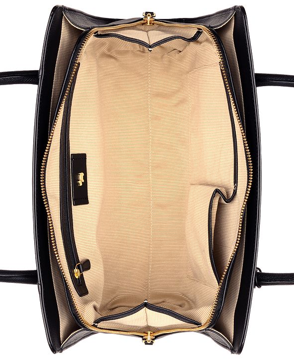 Radley London Liverpool Street Zip-Top Leather Tote ...