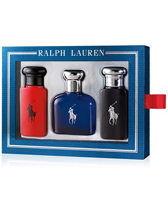 Ralph Lauren Men's 3-Pc. Polo Coffret Gift Set - Cologne - Beauty - Macy's