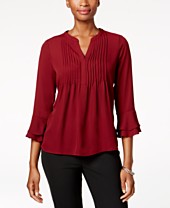 Women's Petite Tops - Blouses & Shirts - Macy's