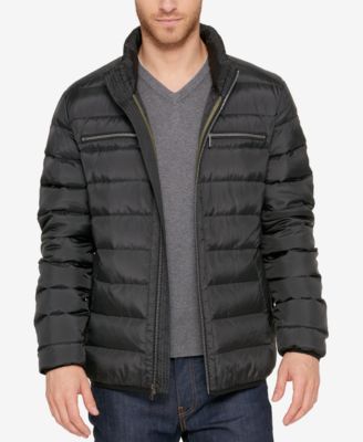 Cole haan zip front down jacket online