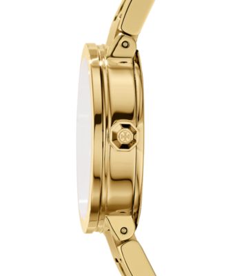 Tory Burch Gold Double-T Logo Watch – Reva Cutout Dial image_07a55b01-b706-457c-9b68-  main image 3