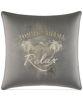 Tommy Bahama Home - Raffia Palms 20" Square Decorative Pillow