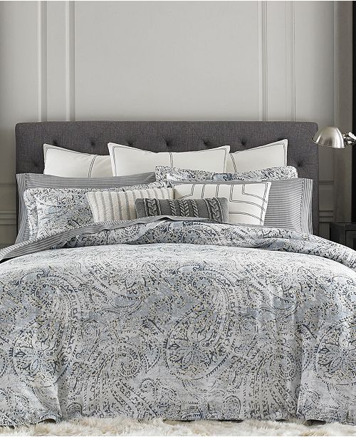 Tommy Hilfiger Oak Bluff Paisley Bedding Collection Reviews
