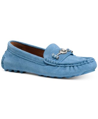 COACH Crosby Driver Flats - Macy's