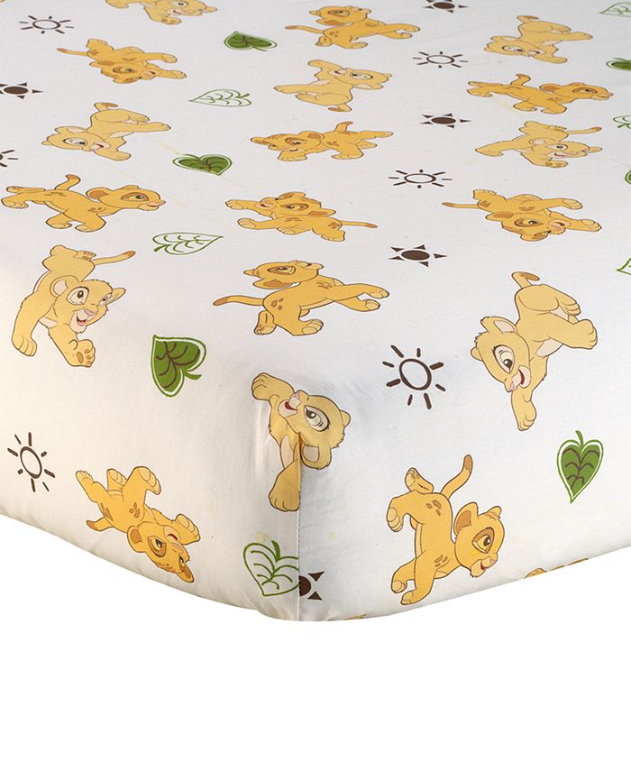 Lion king go online wild crib bedding