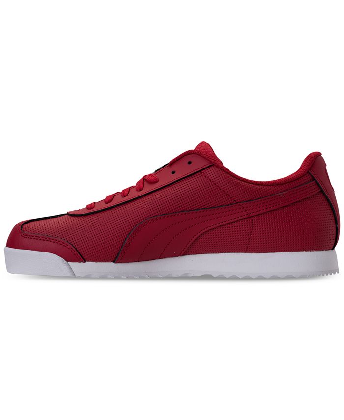 Puma Men's Roma Classic Perf Casual Sneakers from Finish Line - Macy's