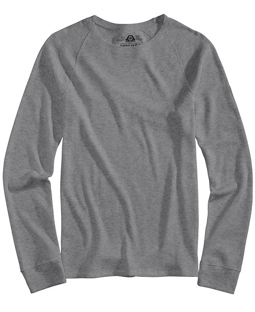 American Rag Men S Thermal Long Sleeve Shirt Created For Macy S