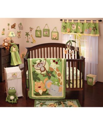 nojo jungle crib bedding