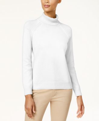 macy's white sweater