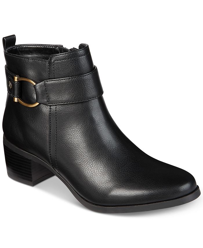 Anne klein jeannie ankle booties hot sale