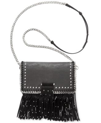 INC International Concepts - Anna Fringe Embellished Small Crossbody