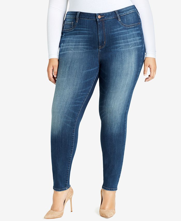 WILLIAM RAST Trendy Plus Size High-Rise Jeans - Macy's