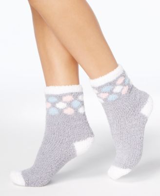 Charter Club - Women's Polka Dot Butter Socks